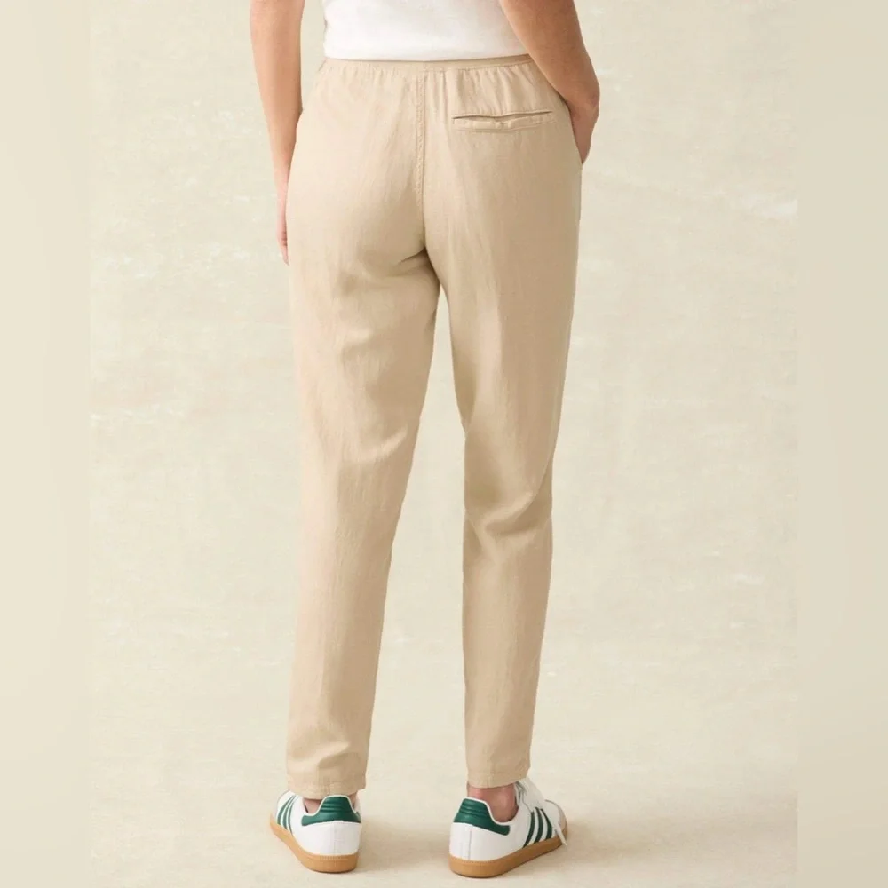 FAHERTY Arlie Day Pants‎ In Tan Womens size S